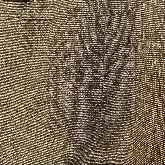 LE CHATEAU Vintage Midi Skirt Brown Leather Belt Design Lined Preppy Corpcore - Picture 10 of 13